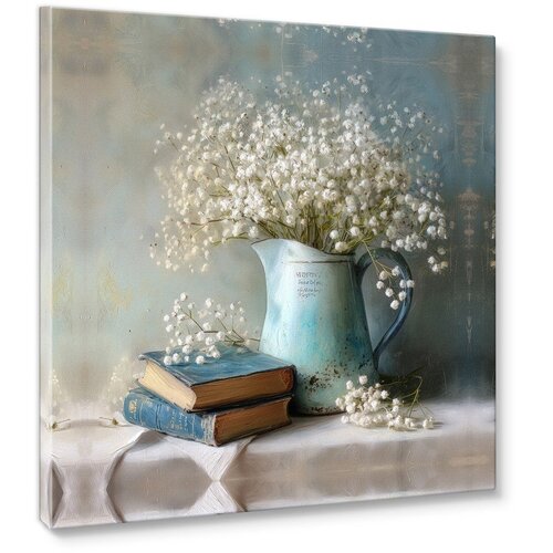 Styler Tiskana slika na platnu 32x32 cm Gypsophila &amp;ndash; Slike
