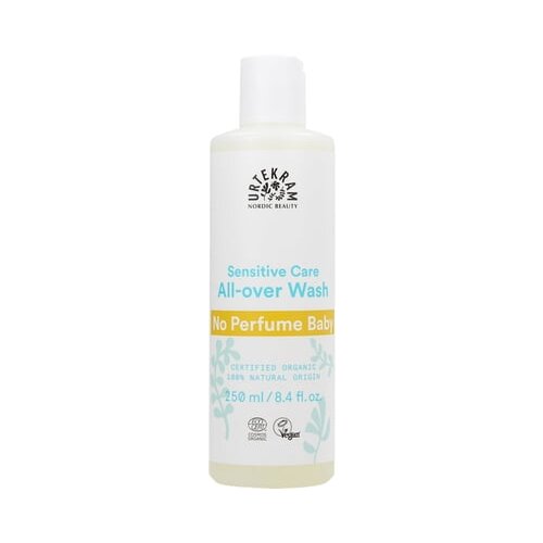 Urtekram baby all-over wash - &amp;scaron;ampon i gel za pranje bez parfema Slike