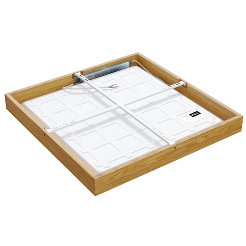  apled - led povr&amp;scaron;inski panel quadra LED/40W/230V hrast Slike