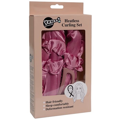 YESSS! uvijač za kosu roze set Slike