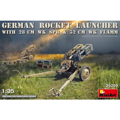 Miniart Nemški raketomet z 28 cm WK SPR in 32 cm WK FLAMM, (21287339) Cene