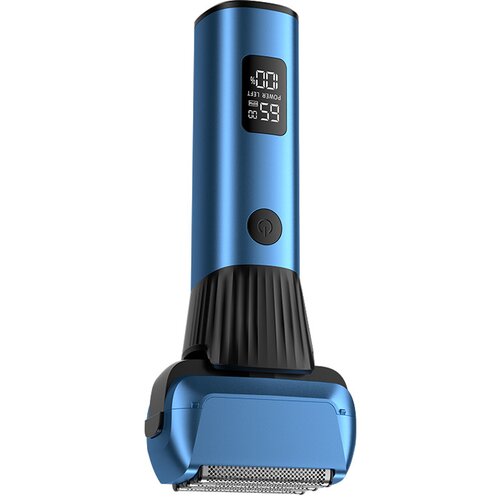 INF Električni brivnik - Temno moder: Gladko britje, dolga življenjska doba baterije Blue, (22149442) Cene