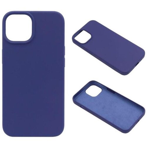 Chameleon Silikonski ovitek (liquid silicone) za Apple iPhone 14, Soft, Navy Blue Cene