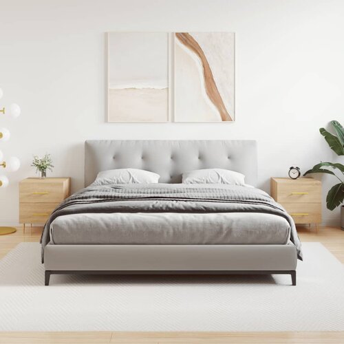 VidaXL Nočna omarica 2 kosa sonoma hrast 40x35x47,5 cm inženirski les Slike