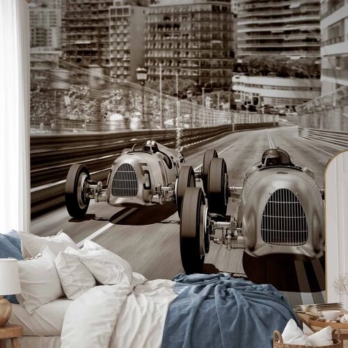  Foto tapeta - Retro Formula 1 250x175 Premium Slike