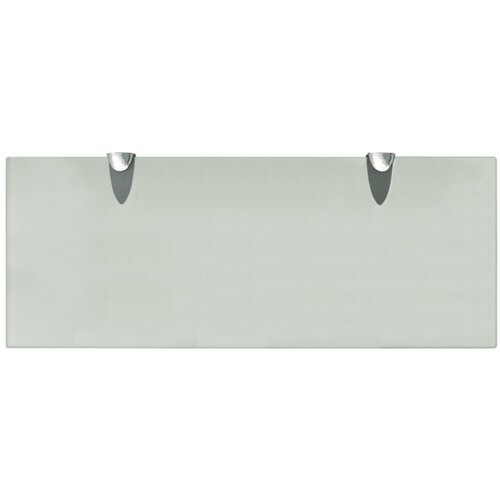  Zidne police 2 kom staklene 50 x 20 cm 8 mm Slike