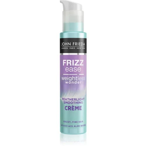 John Frieda Frizz Ease Weightless Wonder krema za zaglađivanje za neposlušnu i anti-frizz kosu 100 ml