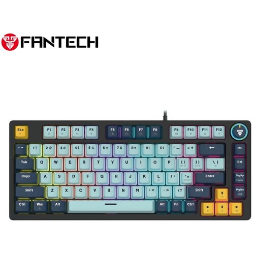 Fantech "MK875V2 RGB Atom 87 (rosie switch) gejmerska tastatura plava" Cene