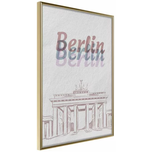  Poster - Pastel Berlin 30x45
