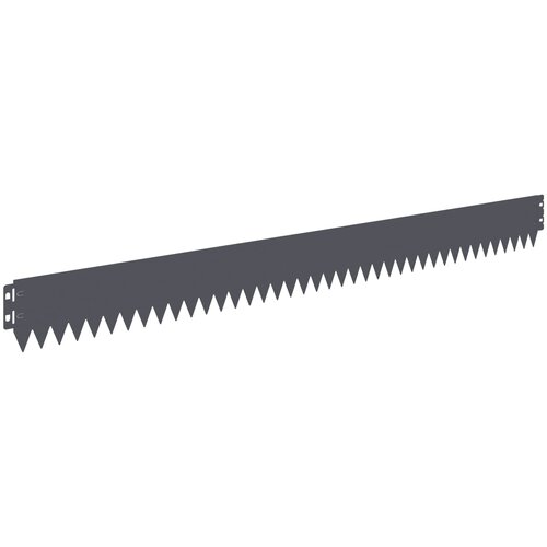 vidaXL Robovi trave 20 pcs 103 x 10 cm Jeklo Antracit, (5000301703) Cene