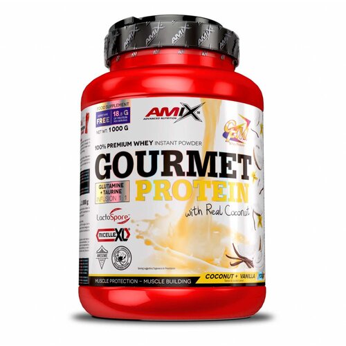 Amix Gourmet Protein – Sa Pravim Komadićima Suvog Voća ili Kokosa Cene