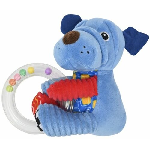 Lorelli plišana igračka sa zvečkom Pas plava Slike