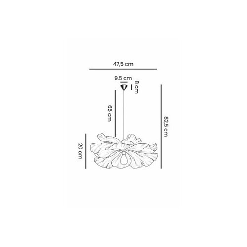Opviq Luster roze boja MOD0012 Slike
