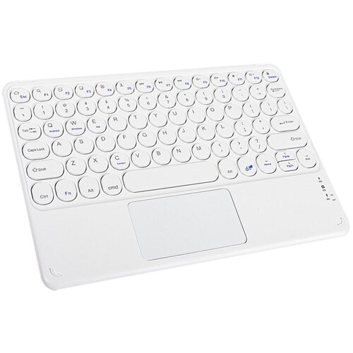 INF Bluetooth tipkovnica z okroglimi tipkami in sledilno plo&amp;scaron;čico - Združljiva z iPad, tablicami White, (5000129723) Slike