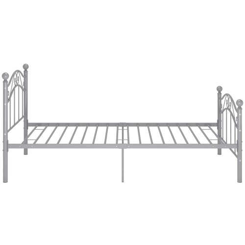 Okvir za krevet sivi metalni 100 x 200 cm Slike