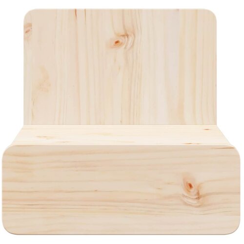  Noćni ormarić 2 pcs Smeđa 44 x 32,5 x 40 cm Masivna borovina Slike