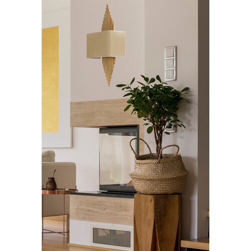 Opviq Zidna lampa E14 Max 40W, Zlatna Cijene