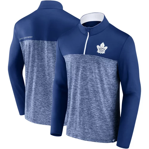 Fanatics Men's Mens Iconic Defender 1/4 Zip Toronto Maple Leafs Sweatshirt