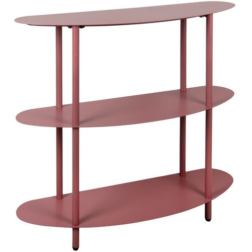 Leitmotiv Bordo rdeč kovinski regal 90x82x28 cm Riqueza &amp;ndash; Slike