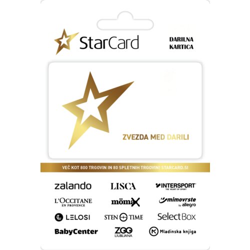 SELECTCARD SC SI - StarCard (15&amp;euro;), (5000088822) Slike