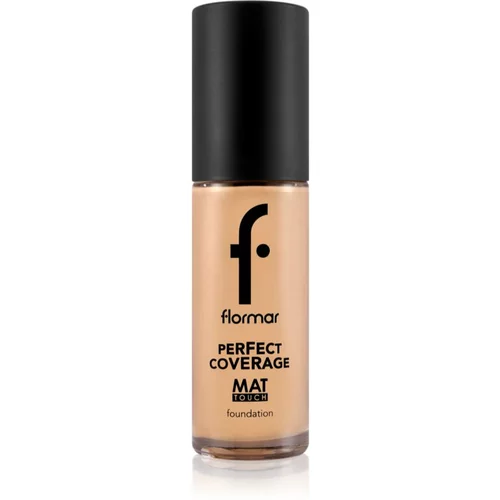 Flormar Perfect Coverage Mat Touch Foundation matirajući puder za mješovitu i masnu kožu nijansa 303 Classic Beige 30 ml