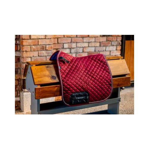 Horseware Ireland Dresurna podsedelnica Signature, Cob/Full - Burgundy Cene