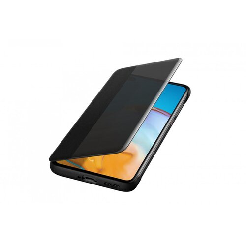 Huawei Original preklopna torbica smart view za p40 črna z okenčkom Slike