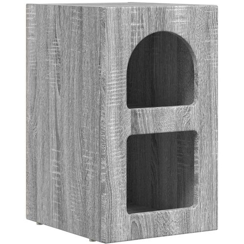  Noćni ormarić Siva Sonoma 29,5 x 33,5 x 50 cm Konstruirano drvo Slike