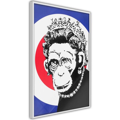  Poster - Banksy: Monkey Queen 40x60 Slike