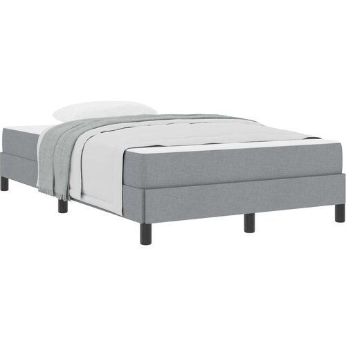  s opruga kutije Svijetlo siva 120 x 190 cm tkanina Slike
