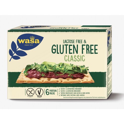 Wasa crispbread gluten & lactose free 240 g Cene