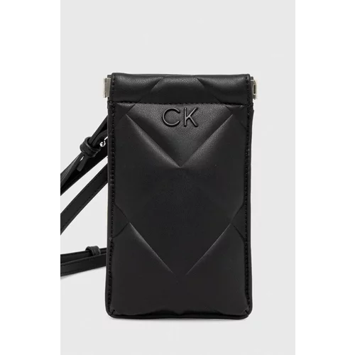 Calvin Klein Ovitek za telefon črna barva