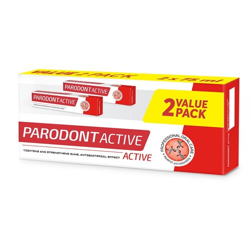 Paradont Active Paste za zube PARODONT ACTIVE 75ml Duo Pack Cene