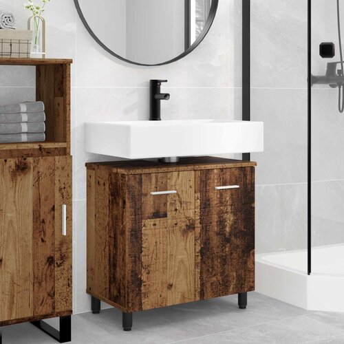  Toaletna jedinica Staro drvo 60 x 35 x 60 cm Konstruirano drvo Cijene