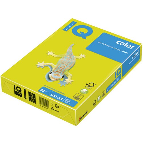  PAPIR ILK IQ NEON A4 80G PK500 MONDI NEOGB ŽUTI Cene