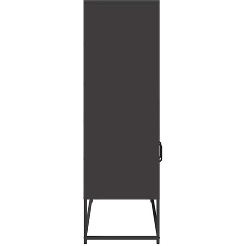  Visoka ploča crna 68x39x123 cm čelik Slike