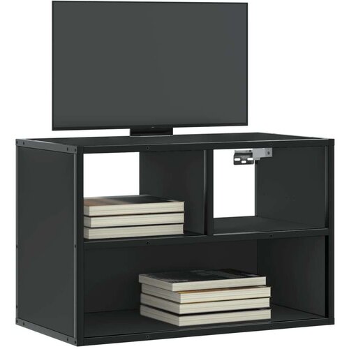 vidaXL TV ormarić crni 60x31x39,5 cm konstruirano drvo i metal Cijene