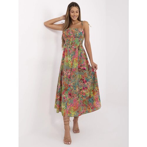 Italy Moda Dress-MI-SK-23817-6.85-khaki Slike