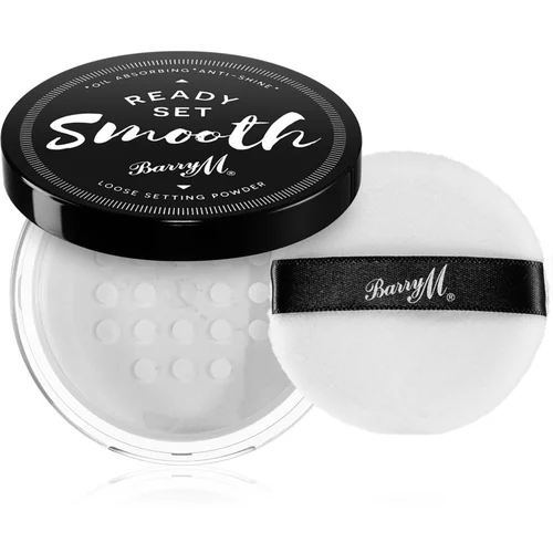 Barry M Ready Set Smooth transparentni puder v prahu 5.2 g