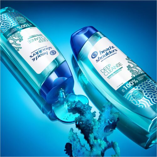 Head &amp;amp; Shoulders Deep Cleanse Scalp Detox &amp;scaron;ampon proti prhljaju 300 ml Slike