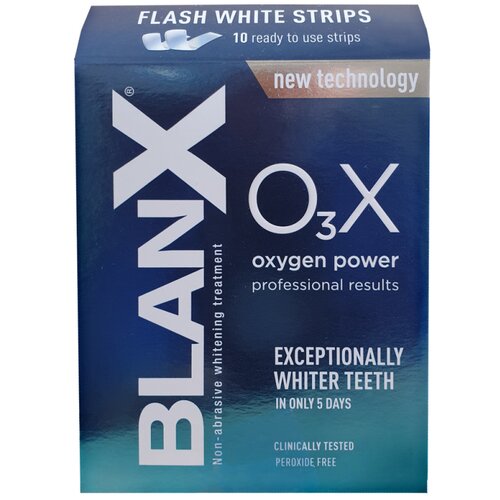 Blanx O3X trake za izbeljivanje zuba 10 komada Slike