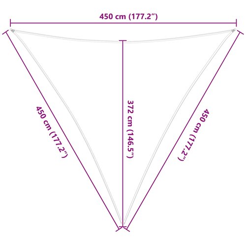  Jedro za sunce Plava i bijela 4,5 x 4,5 x 4,5 m Slike