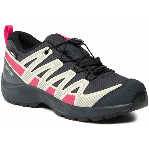 Salomon Trekking čevlji Xa Pro V8 Clima™ Waterproof L47310800 Modra