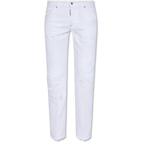 Dsquared Jeans skinny S71LB1055 Bela