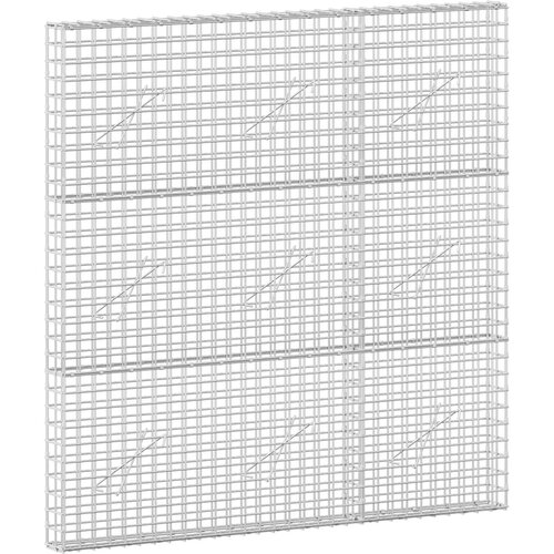  Gabion s 5 mm žicom i mrežom 5x5 cm 150x10x150 cm Slike