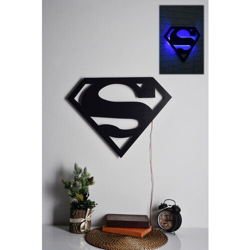 Wallity dekorativna led svetla superman - plavo Cene