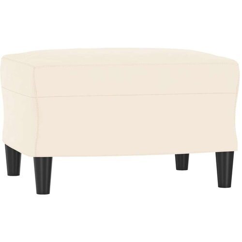  Klupa krem 70 x 35 x 41 cm bar&amp;scaron;unasta Slike