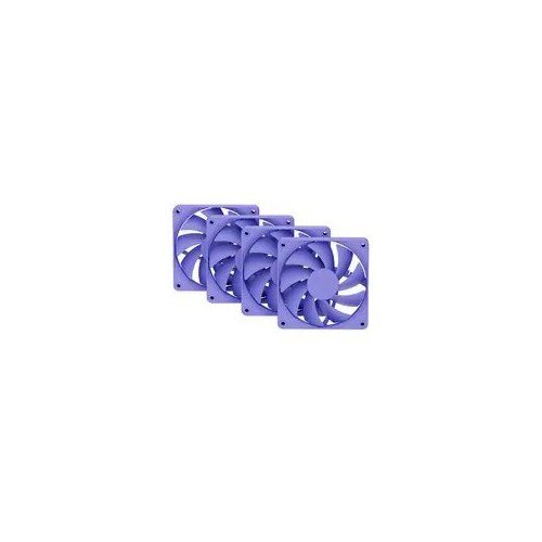 Hyte FAN- -FA12-TM-4 computer cooling system Processor 12 cm Violet 4 pc(s) Slike