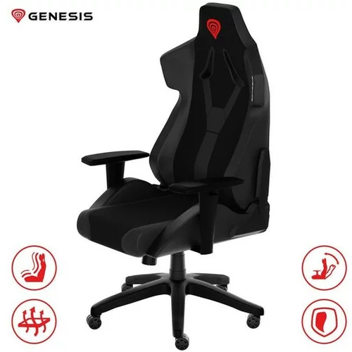 Genesis gaming stol NITRO 650 črn (Onyx Black)