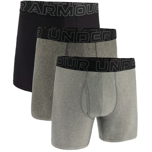 Under Armour M UA Perf Tech 6in Oprijete boksarice 3 Piece Siva